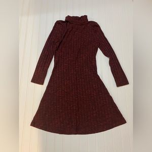 American Eagle Outfitters size XS - ribbed skater A line dress with back cutout